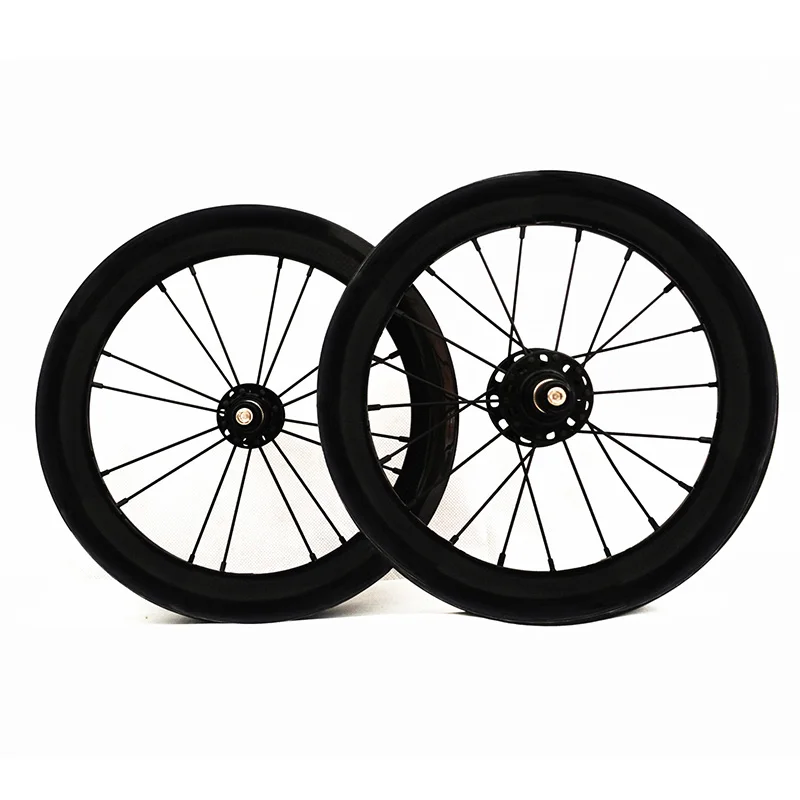 SEMA 14 дюймов 254 набор колес с карбоновыми клинчерными покрышками 930 г Novatec 711/712 колеса для велосипеда Litepro 74 85 обод велосипеда пожизненная Гарантия