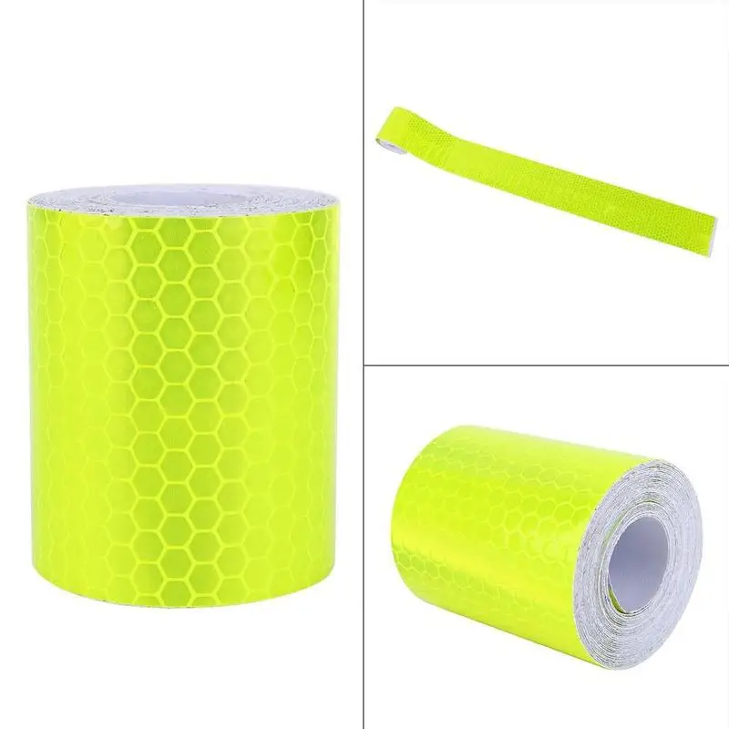 5cm X 3m Safety Mark Reflective Tape Crystal Color Lattice Reflective Film 6 Colors Car Styling Self Adhesive Warning Tape 5cm X 3m Safety Mark Reflective Tape Crystal Color Lattice Reflective Film 6 Colors Car Styling Self Adhesive Warning Tape