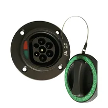 Duosida ЕС вход 32A EV сторона 62196-2 Европейский стандарт EV Тип зарядки 2 разъем для EV зарядки без кабеля трехфазный