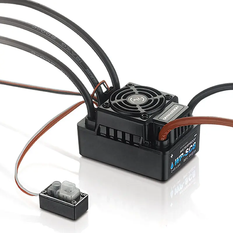 

Hobbywing EZRUN WP-SC8 Waterproof 120A Brushless ESC Speed Controller For 1/10 new Short Course Black Truck