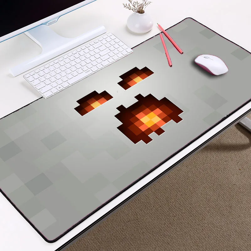 Congsipad Minecraft MousePad MC Zombie Monster Block Pattern Mousepads DIY Boy Gift Gaming Mouse Pad Gamer Large Size MouseMat