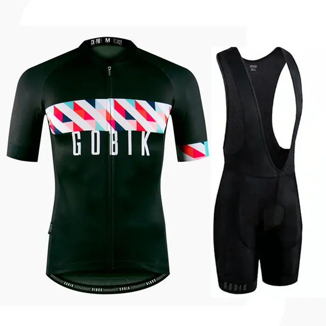 2019 GOBIK Cycling Jersey 9D bib Set MTB Bike Clothing Breathable