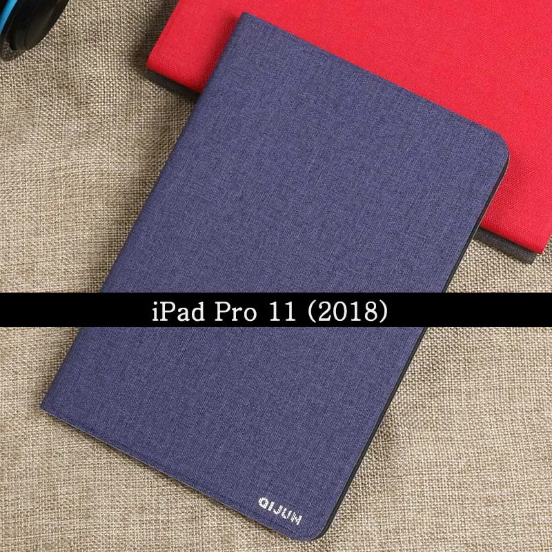 Чехол для планшета для iPad Pro 11, a1989, A80, A1934, A2013, защитный чехол из искусственной кожи с откидной крышкой и подставкой, мягкий силиконовый чехол-книжка, Funda - Цвет: For iPad Pro 11