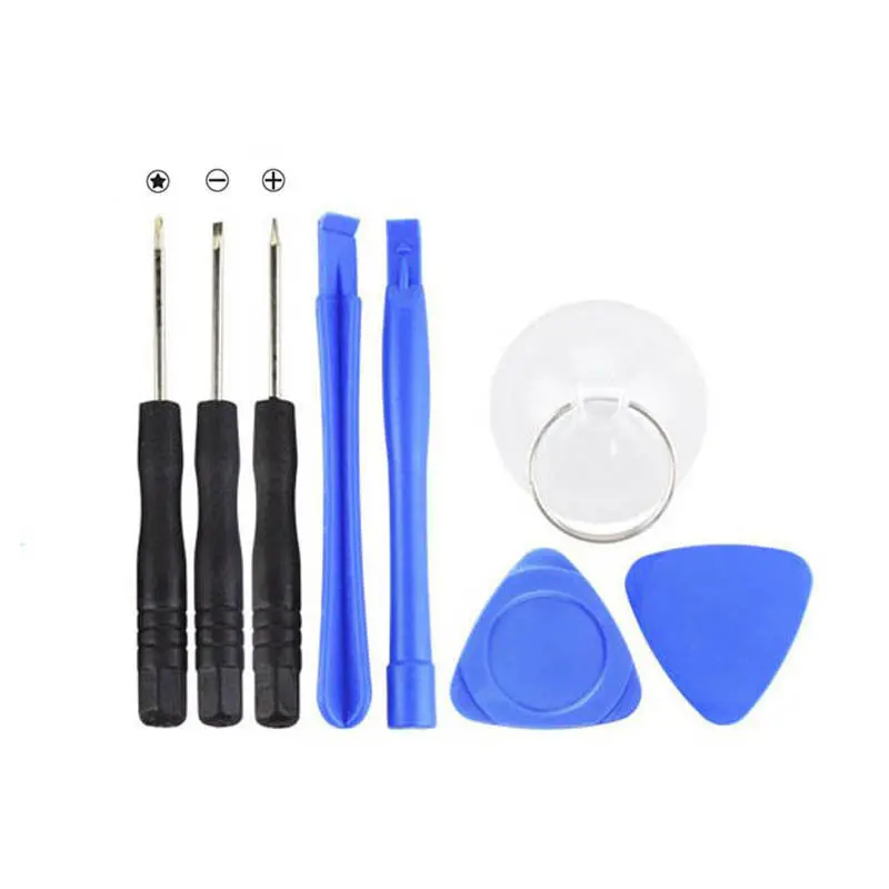 

8 IN1 Mobile Repair Opening Tool Kit Set Pry Spudger Trox Screwdriver For Phone