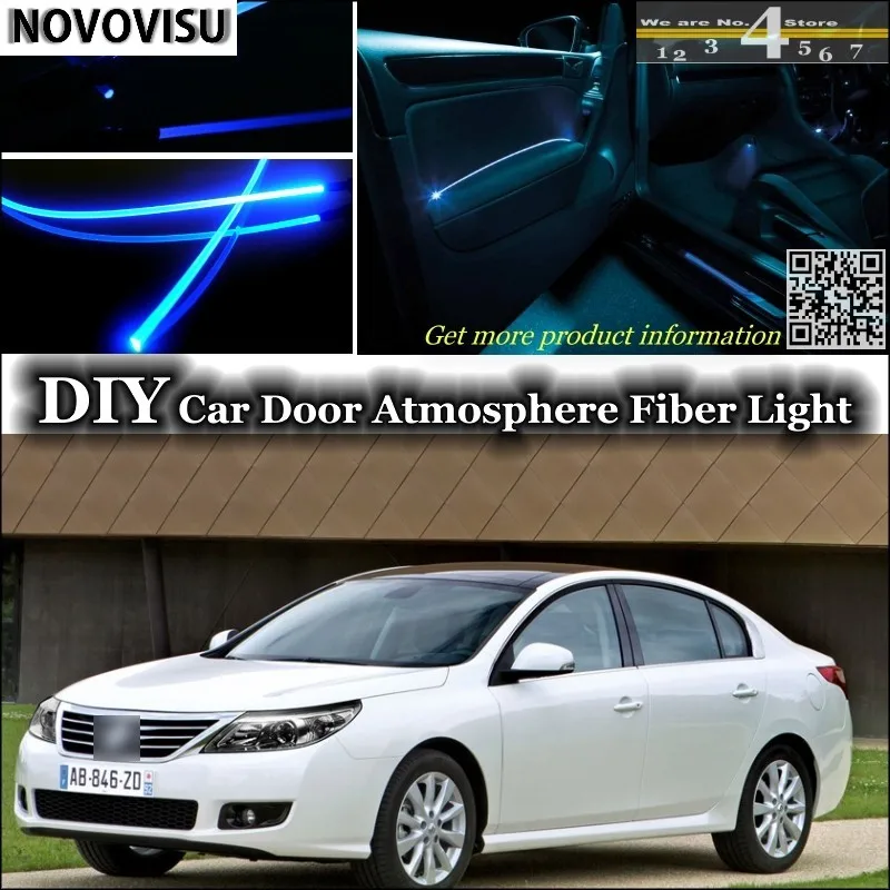 Novovisu для Renault Latitude/samsung SM5/Safrane подкладке окружающий свет атмосферу волоконные