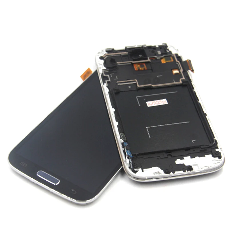 I9505 ЖК дисплей для Samsung Galaxy S4 i9500 сенсорный экран дигитайзер Рамка samsung s4 i9505