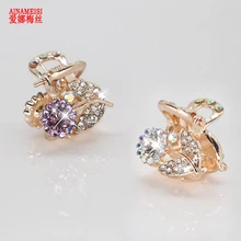 AINAMEISI новые женские модные аксессуары для волос Стразы шпильки Мини Краб заколка цветы ободок коготки для волос для девушек