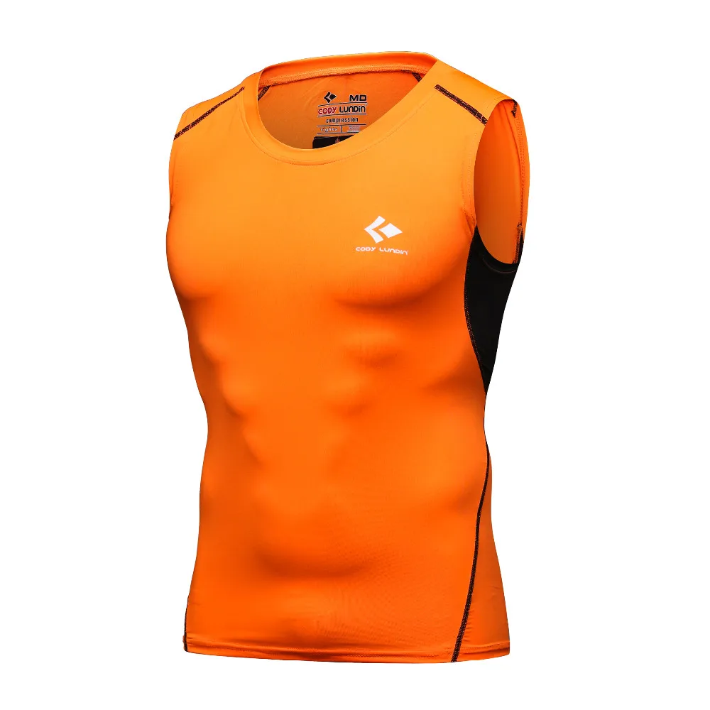 Cody Lundin Compression Vest Sleeveless Bodybuilding Tank Tops Sports