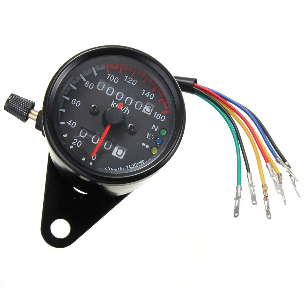 Светодиодный индикатор, измеритель скорости мотоцикла, одометр, ночной считываемый измеритель скорости, манометр, панель мотоцикла, универсальный одометр, инструмент