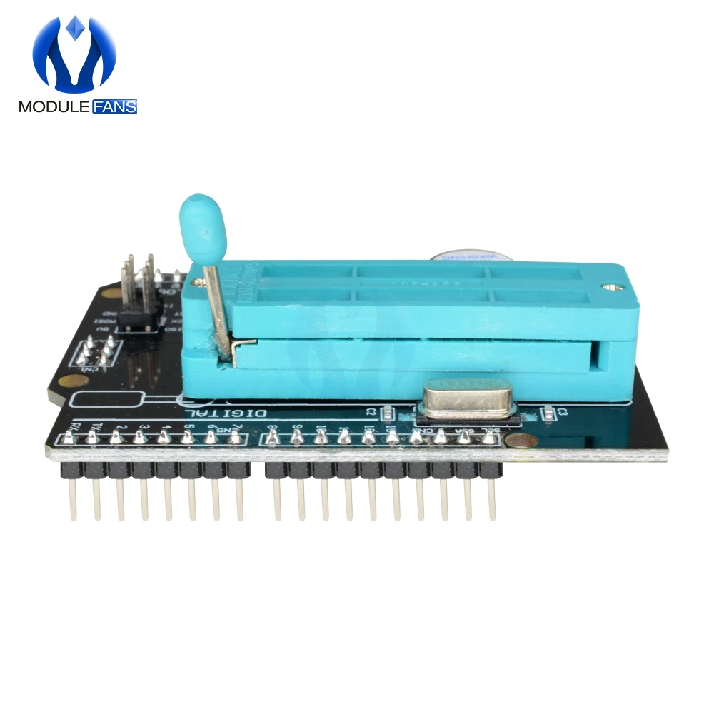 AVR ISP программируемый Плата расширения модуль для Arduino Uno R3 Mega2560 Atmega328P Nano Pro мини модуль загрузчик горелки