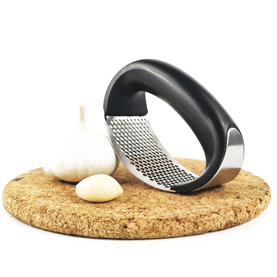 Stainless Steel Garlic Presses Manual Garlic Mincer Chopping Garlic
