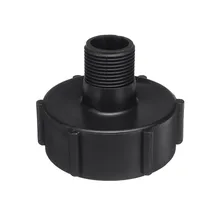 2Pcs 1000L IBC Water Tank Garden Hose Adapter Fitting 60mm Adaptor 0.75" BDF99