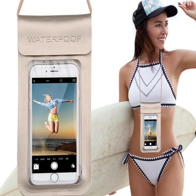 Водонепроницаемая сумка, чехол для телефона, чехол для мобильного телефона, пляжный открытый плавательный бассейн, сумка для подводного плавания для мобильного телефона