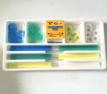 

Dental Finishing And Polishing Discs Polishing Strips Mandrel Set Dental Supplies Resin Filling Material For Dentistry Lab
