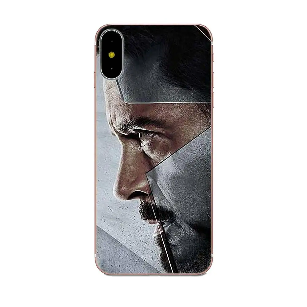 Мягкий резиновый чехол для телефона Xiaomi Redmi Note 2 3 3S 4 4A 4X 5 5A 6 6A Pro Plus Tony Stark Marvel Iron
