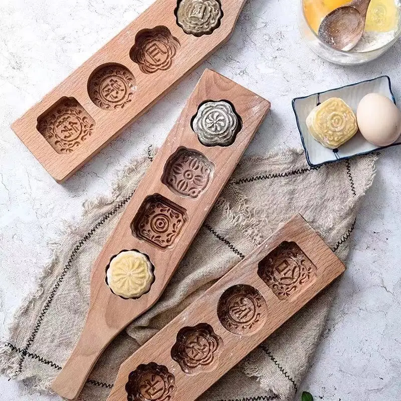 2019 Mung bean cake ice skin Mid Autumn moon cake mold