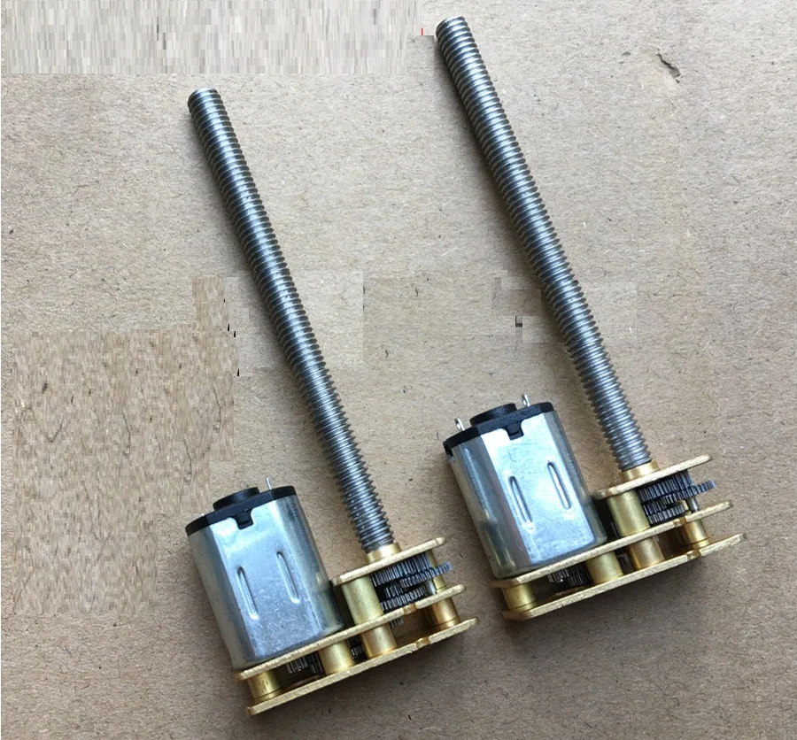DIY Miniatura Motor DC Com 100 milímetros Comprimento Do Eixo