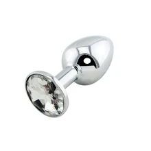 Metal Anal Plug Jewelry Dildo Vibrator Sex Toys for Woman Prostate Massager Bullet Vibrador Butt Plug