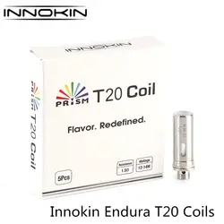 5 шт./лот Innokin endura T20 катушки Vape замена катушки 1.5ohm натуральная японская хлопчатая бумага спиральная электронная сигарета распылитель