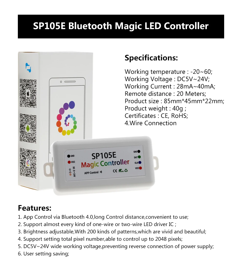 SP105E SP108E Magic Controller (9)