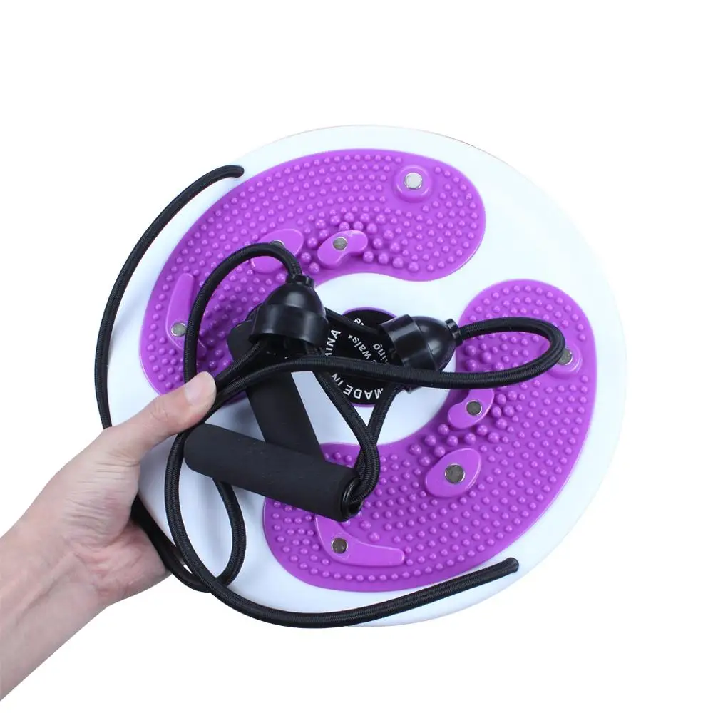 Waist Twister Disc Board Slim Waist and Lose Weight Arms Balance Exercise Figure Trimmer with Pull Rope (5)