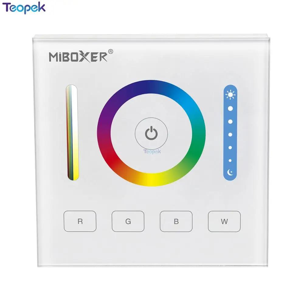 MiBOXER DALI 25 Вт RGB+ CCT крытый светодиодный светильник DL-DOW25 AC110-220V совместим с DALI панель контроллер DIN Rail DALI Bus power