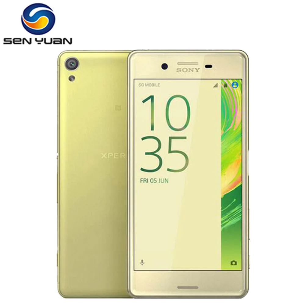 sony Xperia X F5121, 5,0 дюймов, 3 ГБ ОЗУ, 32 Гб ПЗУ, Android, шестиядерный, камера 23 МП, 2600 мА/ч, разблокированный, с одной sim-картой, мобильный телефон