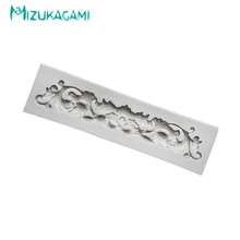 Европейский тисненый декоративный Шоколад формы силиконовая форма для кексиков формы бытовые инструменты для выпечки