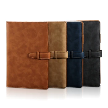 RuiZe A5 hardcover notebook 2020 leather planner agenda organizer office notebook B5 big business notepad note book soft cover
