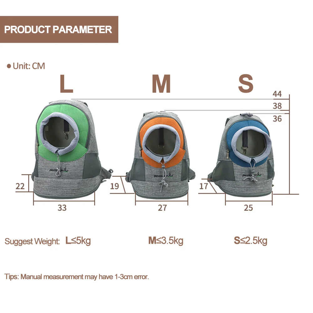 Портативный передний рюкзак для кошек, дорожная сумка, переноска, дышащая, для маленьких собак, щенков, на открытом воздухе, товары для переноски домашних животных, S/M/L