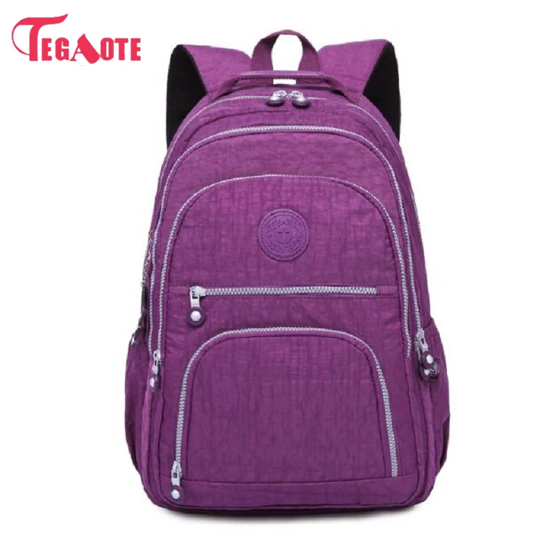 TEGAOTE الإناث على ظهره النساء مدرسة حقيبة ظهر للفتيات في سن المراهقة Mochila الأنثوية محمول Bagpacks السفر أكياس كيس من دوس TEGAOTE الإناث على ظهره النساء مدرسة حقيبة ظهر للفتيات في سن المراهقة Mochila الأنثوية محمول Bagpacks السفر أكياس كيس من دوس