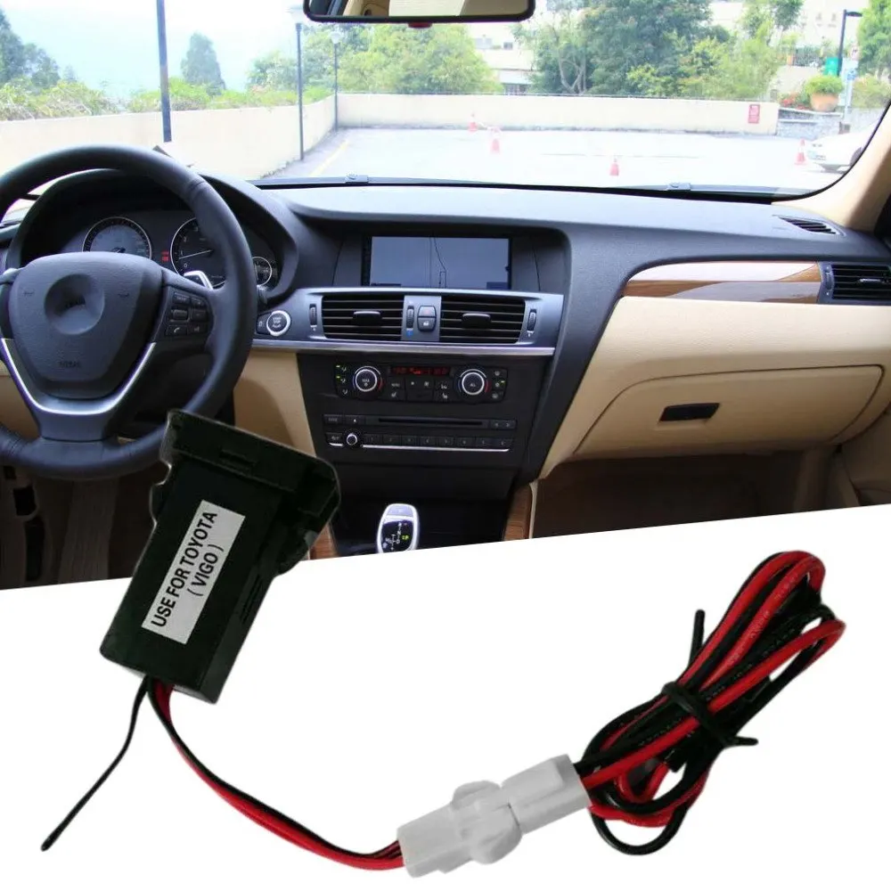 

Special Dedicated Car 5V 2.1A USB Interface Socket Charger and USB Audio input Socket use for TOYOTA Hilux VIGO NEW