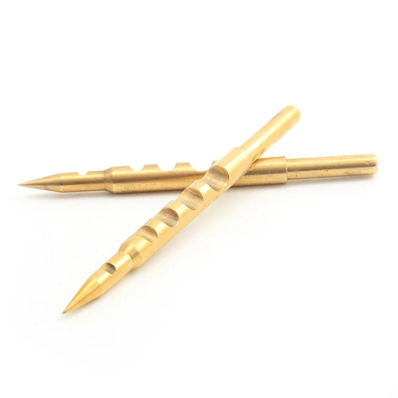 

DIY Handmade Leather Tools Craft Pure Copper Side Head DIY Leather Tools Wax Oil Leather Side Sealing Head Tools