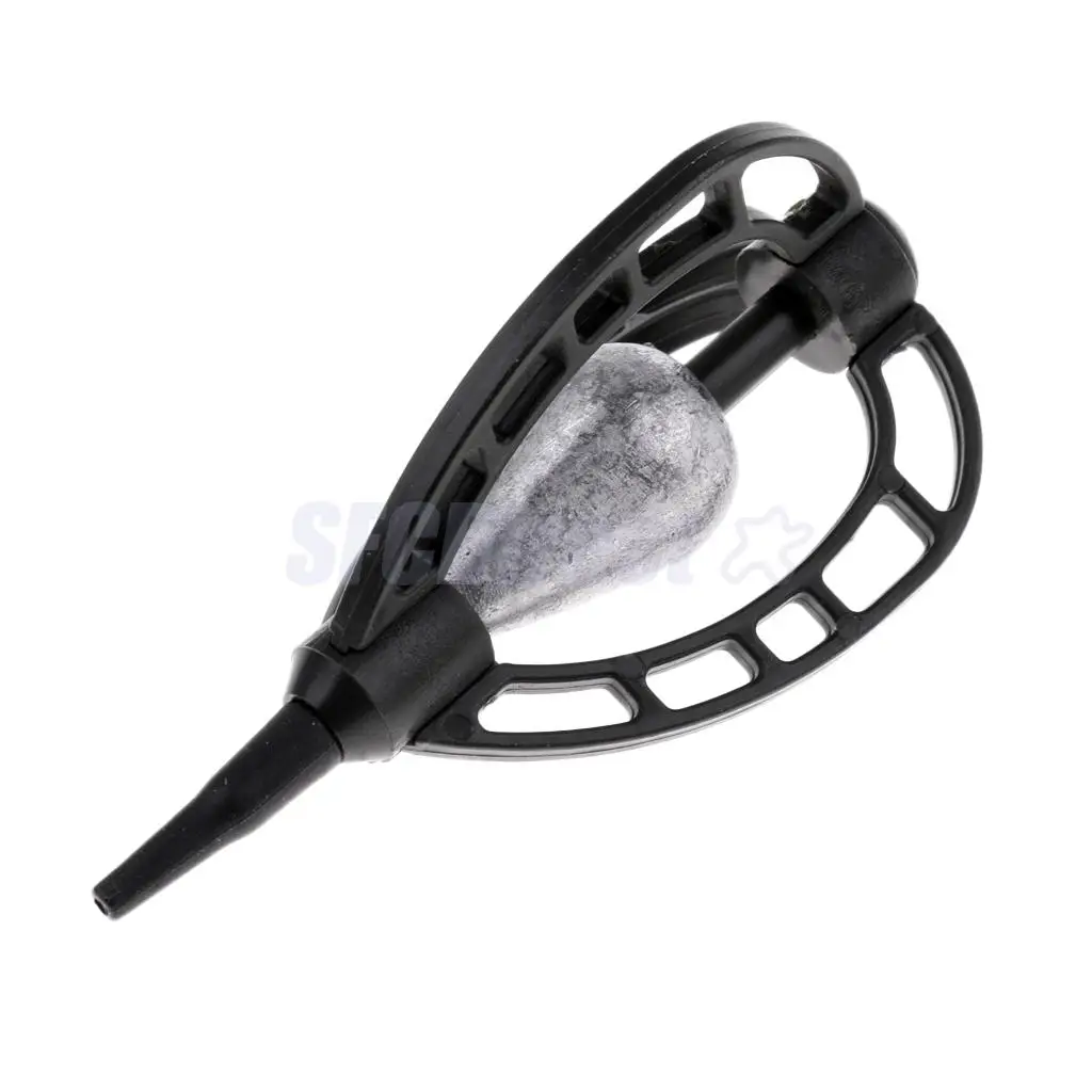 In-line Method Fishing Feeder Swim Feeders Carp Fishing Baits Cage Trap with Lead Sinker 40g 45g