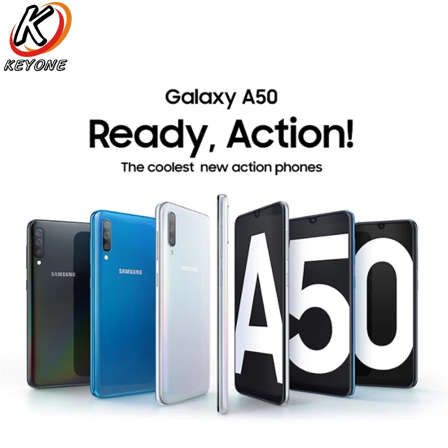 Новый Samsung Galaxy A50 A505GN DS 4G мобильный телефон 6 4 &quot6 ГБ ОЗУ 128 Гб ПЗУ Exynos 9610