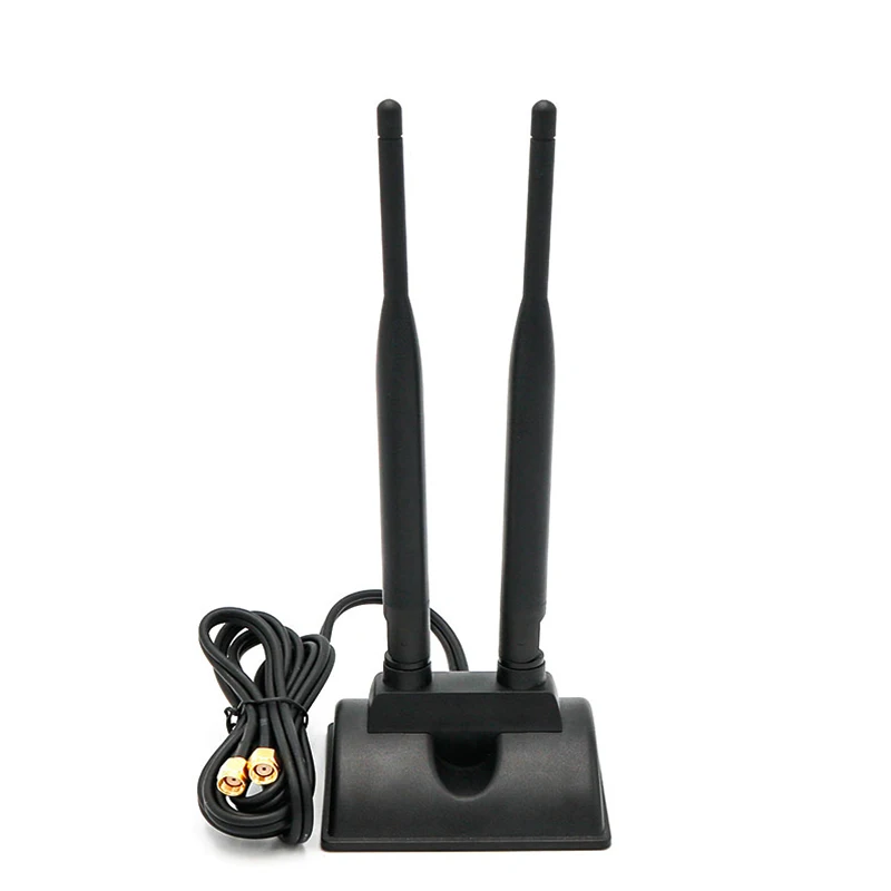 Wifi адаптер M.2 NGFF Wi-Fi сетевой карты беспроводной приемник pci-express X1 интерфейс с ac 9260 карточки Dual Band антенны DIY - Цвет: only 6DBI antenna