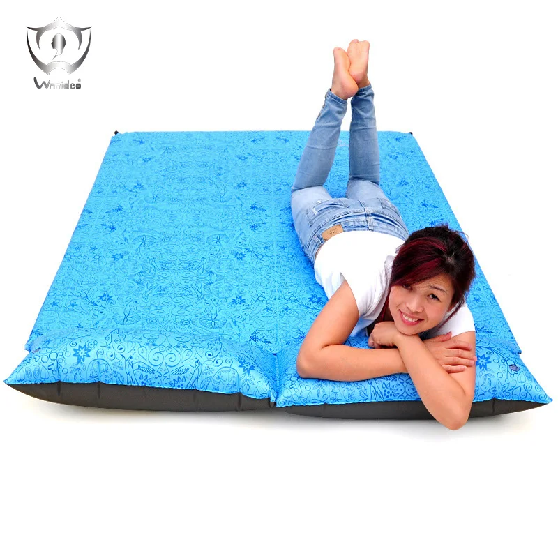 

Sandproof Beach Blanket Mats Lightweight Compact Sand Proof Multi-use Outdoor Beach Mat with Pockets Fit for Family Camping Hiki