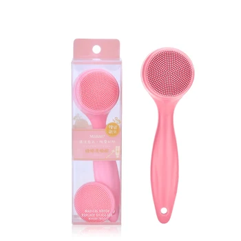 

3D Double Sides Multifunctional Silicone Face Cleanser Facial Cleansing Brush Portable Face Cleaning Massage Tool Facial Brush