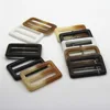 6Pcs/lot High-grade coat clothes buckle windbreaker belt button rectangular resin button clothes accessories C044 4