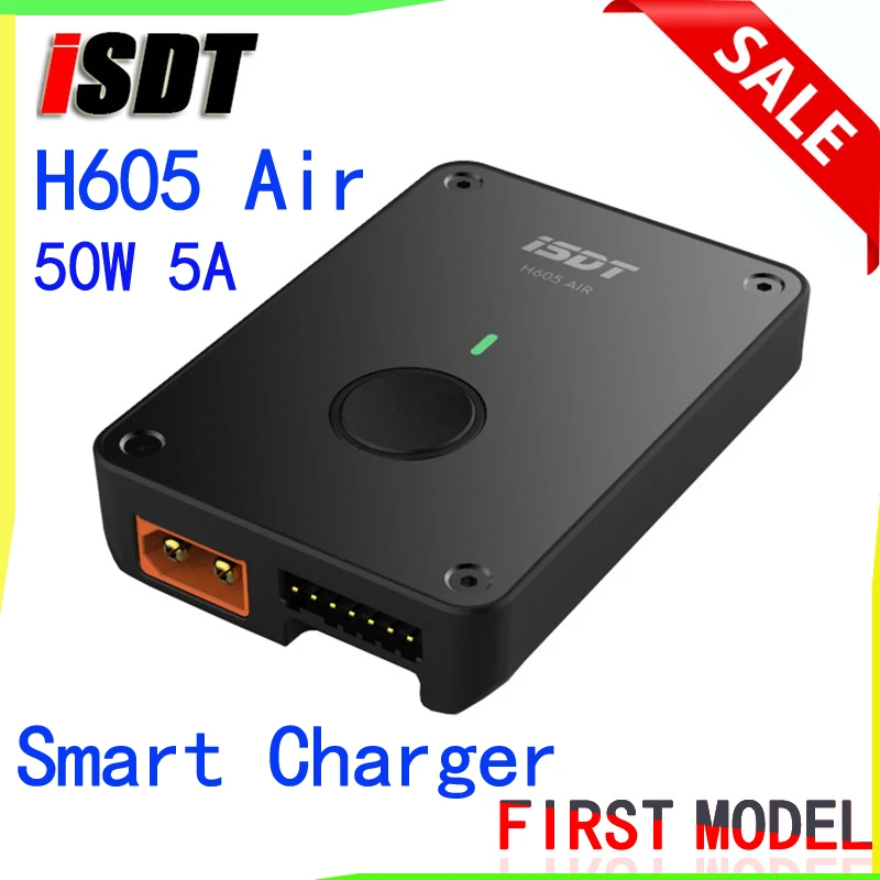 ISDT H605 Air Smart Charger 50 Вт 5A DC 2S 6S Mini Bluetooth Lipo зарядное устройство Android APP для RC Drone FPV Racing