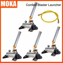 AC 110 V, 220 V 50/60Hz Мощность выстрел Профессиональный конфетти машина сценическое освещение с эффектом DMX бумага конфетти машина 4 шт./лот