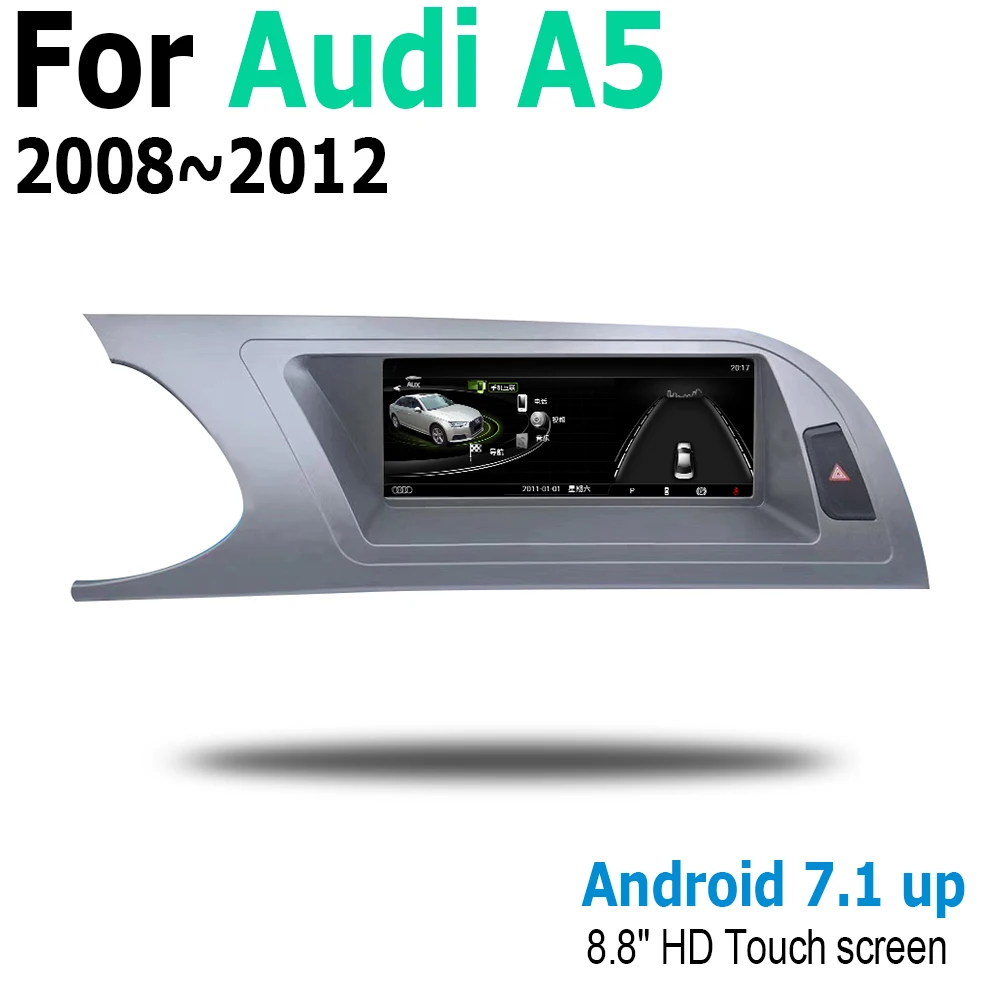 Sale Car Android original style For Audi A5 8T 8F 2008~2012 MMI GPS Navigation radio stereo multimedia player DSP HD touch screen 3