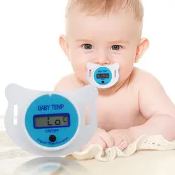 Детская Соска-термометр медицинский силиконовый соска ЖК Цифровой Детский термометр здоровье обеспечение безопасности термометр для