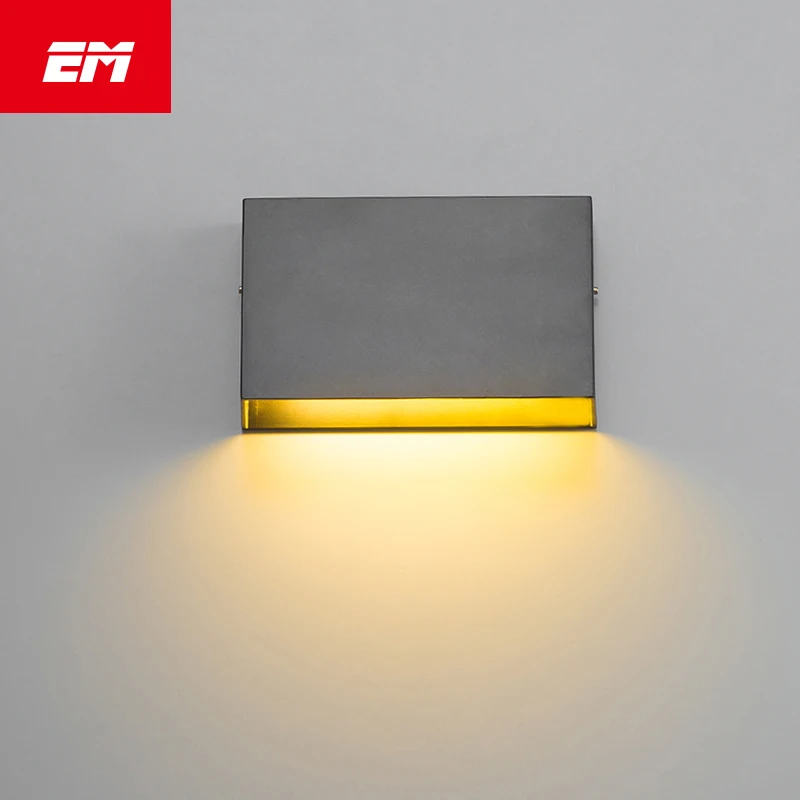 6W/3W LED Wall Light Outdoor Waterproof IP65 Porch Garden Wall Lamp Home Sconce Indoor Decoration Lighting Lamp Aluminum ZBW0003