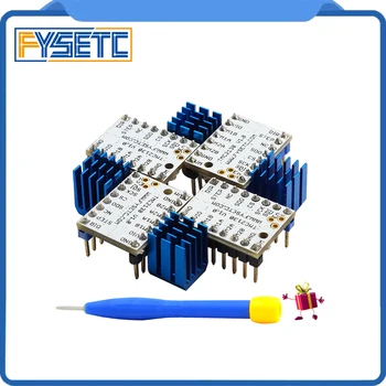 

10pcs TMC2130 Stepping Motor Mute Driver Stepstick Power Tube Built-in Driver Current 1.4A Peak Current 2.5A Replace TMC2100