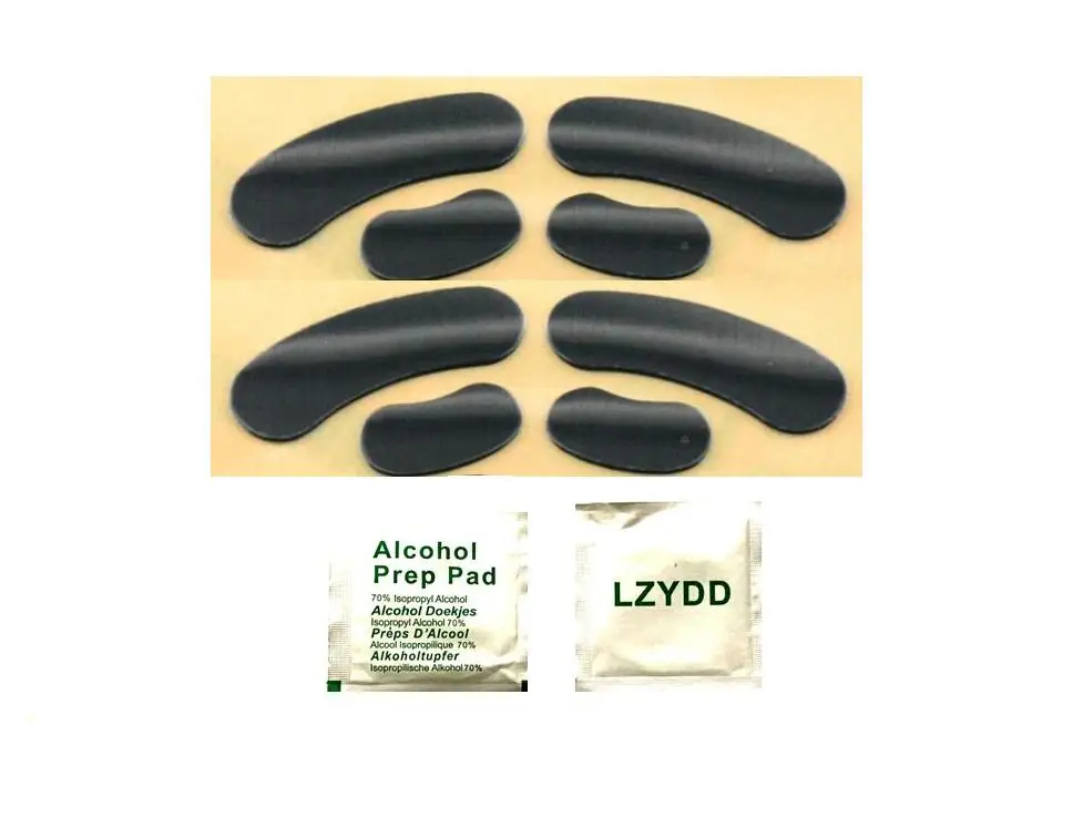 

Pack of 2 For SteelSeries Rival 100 110 300 rival 500 rival 600 Mouse feet legs skates for gaming mouse 0.6mm thickness