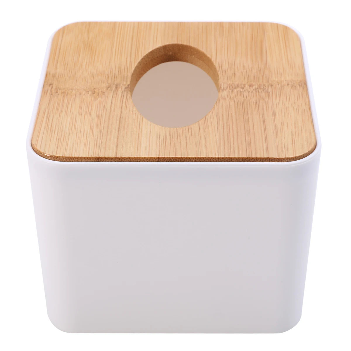 Mayitr Tissue Box Wooden Cover Paper Napkin Holder Case Home Room Car Hotel Tissue Box Holder