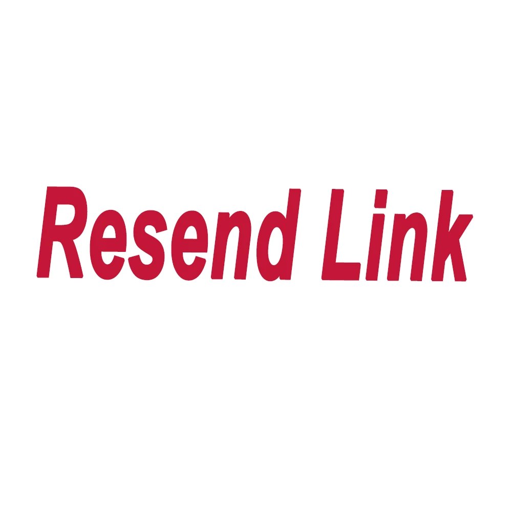 

Resend Link
