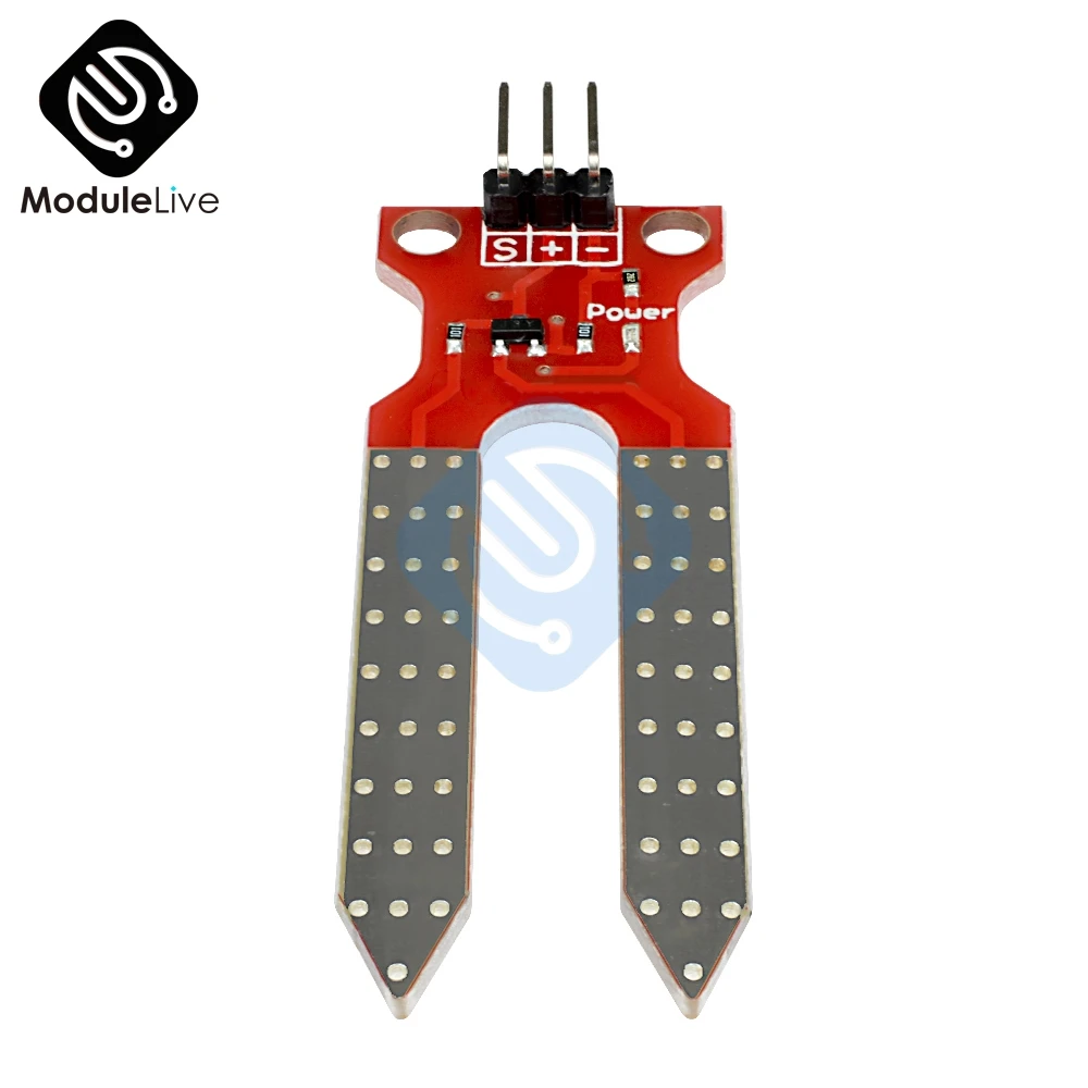 Датчик влажности почвы модуль обнаружения гигрометра датчик влажности почвы зондирующий модуль для Arduino автоматическая система полива