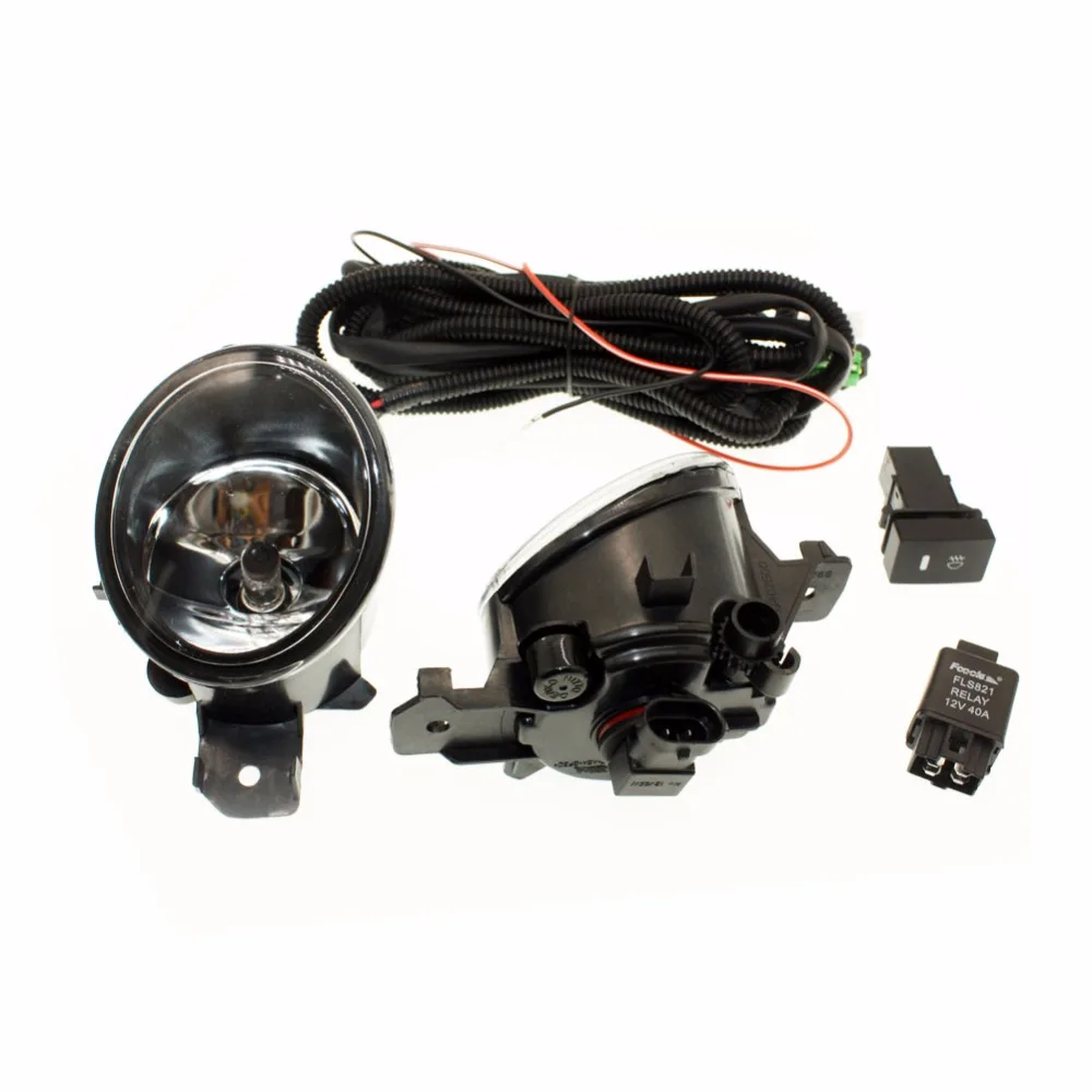 

For VAUXHALL MOVANO Mk 2/II (B) H11 Wiring Harness Sockets Wire Connector Switch + 2 Fog Lights DRL Front Bumper Halogen Lamp